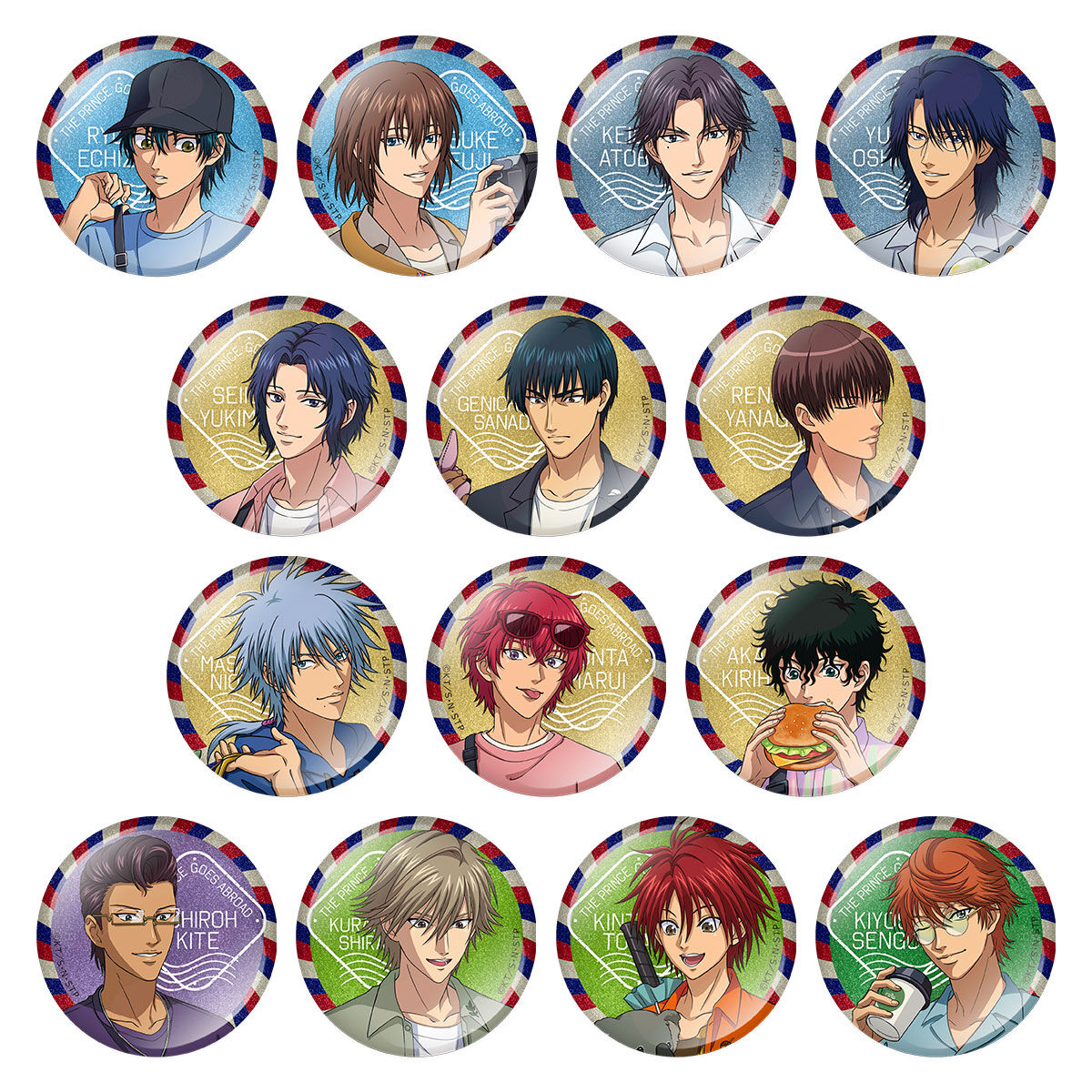 新テニスの王子様 The Prince Goes Abroad 総集編】缶バッジ
