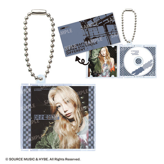 LE SSERAFIM 'DIFFERENT' ミニCDコレクション｜ガシャポンオフィシャル