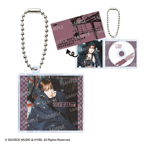 LE SSERAFIM 'DIFFERENT' ミニCDコレクション｜ガシャポンオフィシャル