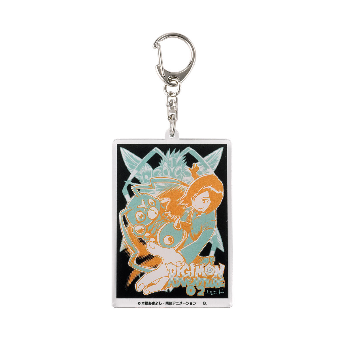 渡辺けんじ氏デザイン デジモンアドベンチャー02 25周年記念アクリル