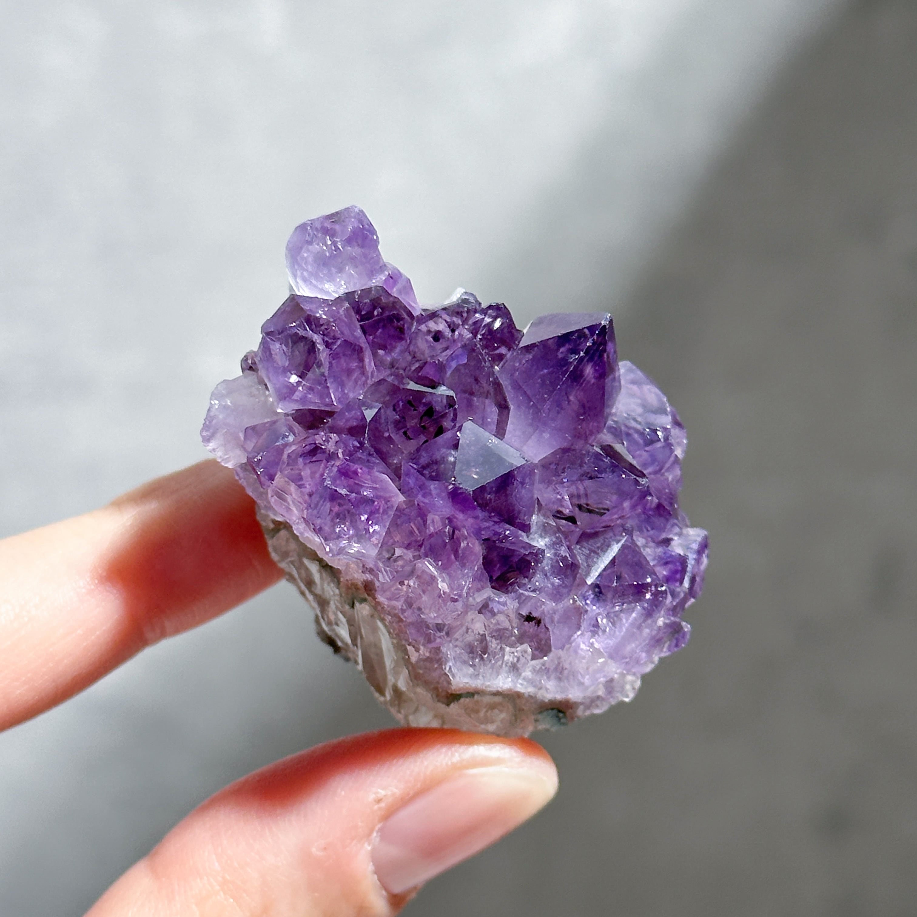 天使の指紋◎ウルグアイ産アメジスト 原石 11◇ Amethyst ◇天然石