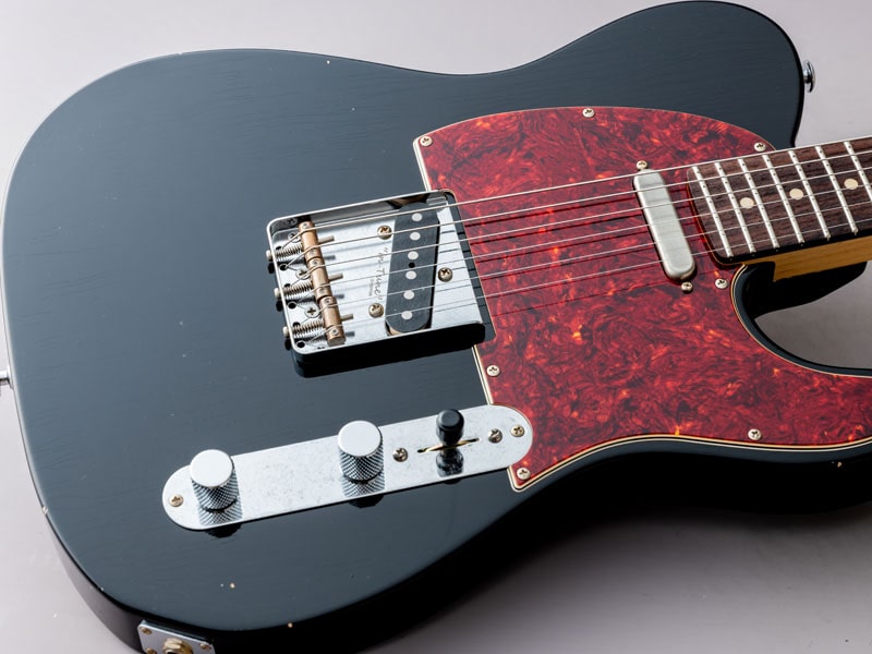 Black Smoker Guitar TRAD MASTER SERIES DELTA-S Black Light Aged