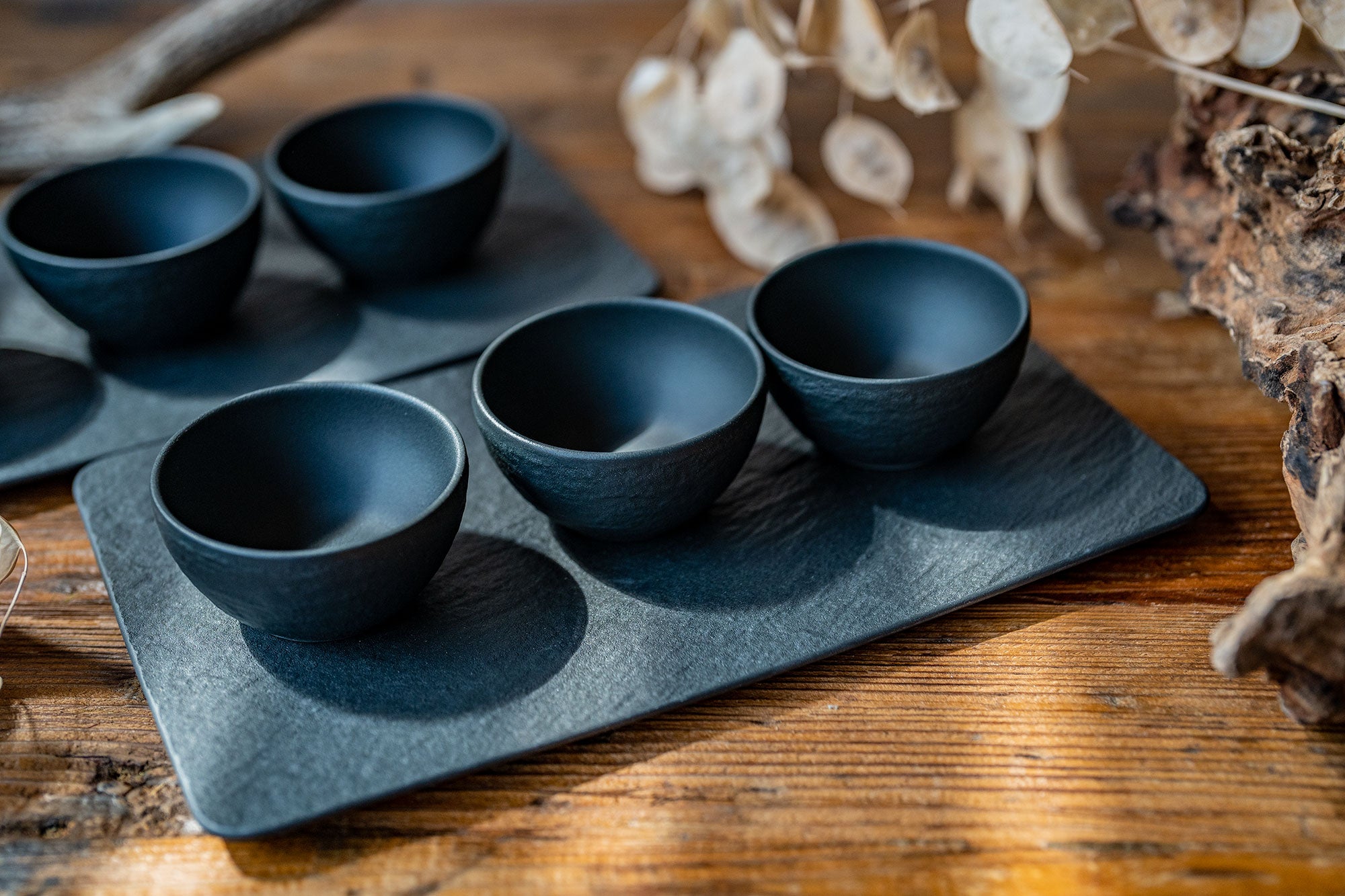 ビレロイ＆ボッホ/ROCK ディップボウル4ピースSET 食洗機対応 – BLACK