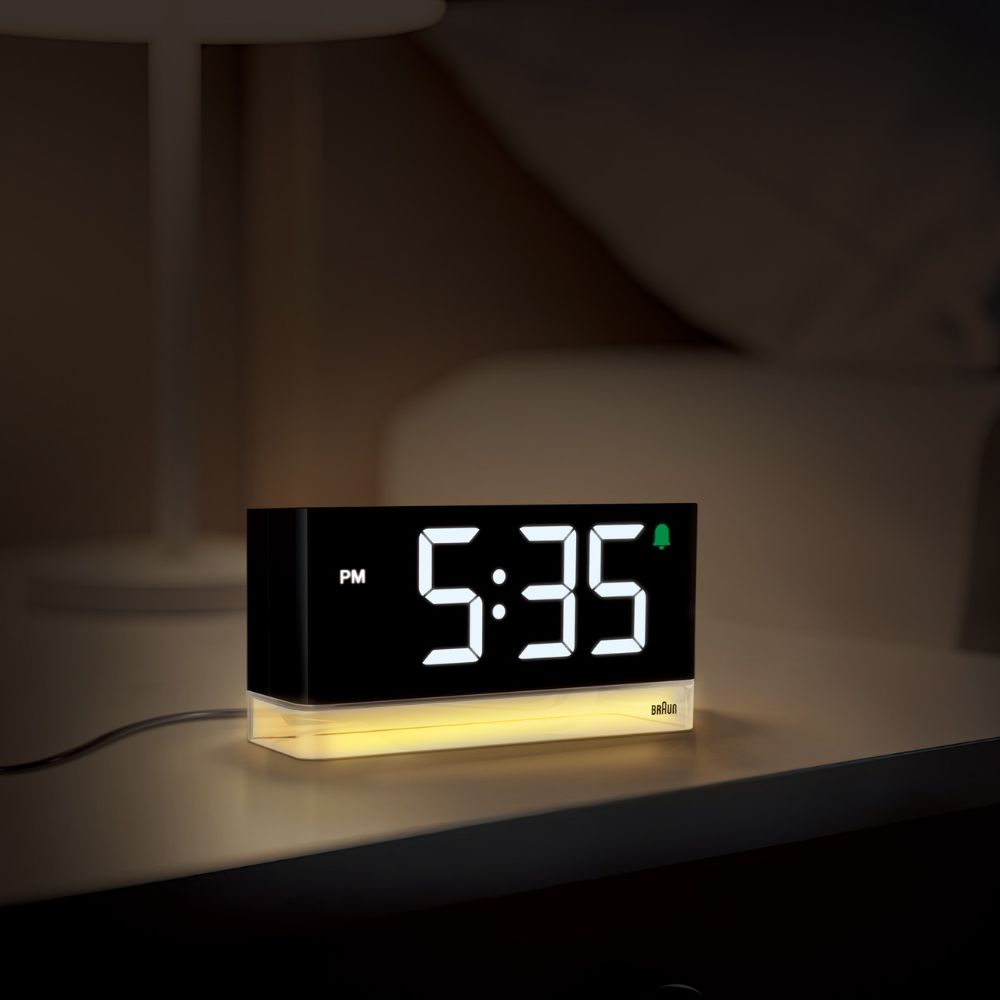 BC27 Led Display ＆ Night Light Alarm Clock | BRAUN（ブラウン