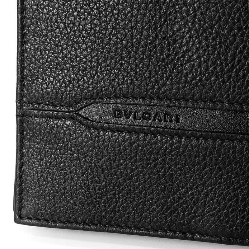 Brandol / BVLGARI ブルガリ 長財布 レザー ブラック 36966