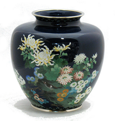 花瓶 - ￥300,000-500,000 | 贈答品・ギフトは安藤七宝店の七宝焼