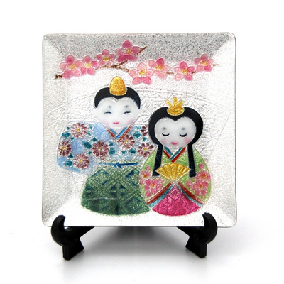 ひなまつり - 飾皿 | 贈答品・ギフトは安藤七宝店の七宝焼 | カタログ