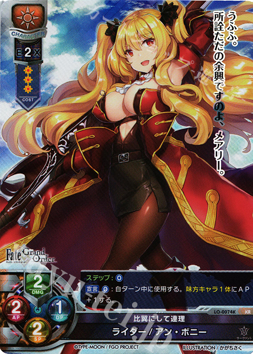 KR ライダー/アン・ボニー 販売 | Fate/GrandOrder 1.0 | Lycee