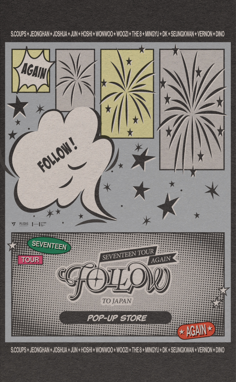 SEVENTEEN TOUR 'FOLLOW' AGAIN TO JAPAN POP-UP STORE - Weverse Ticket