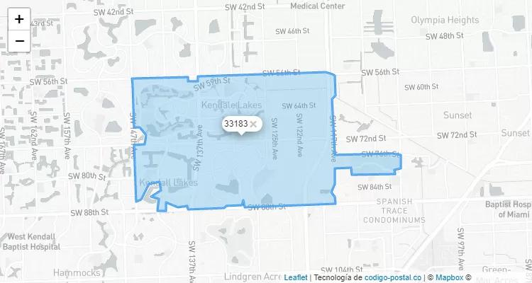 33183 ZIP Code - United States