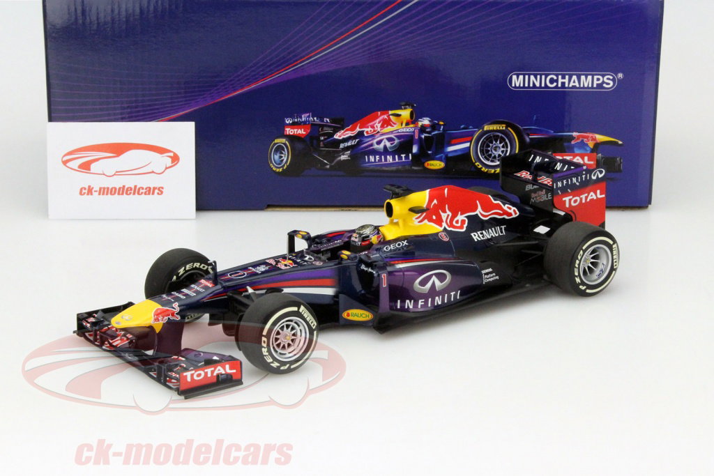 Minichamps 1:18 Sebastian Vettel Red Bull RB9 #1 World Champion