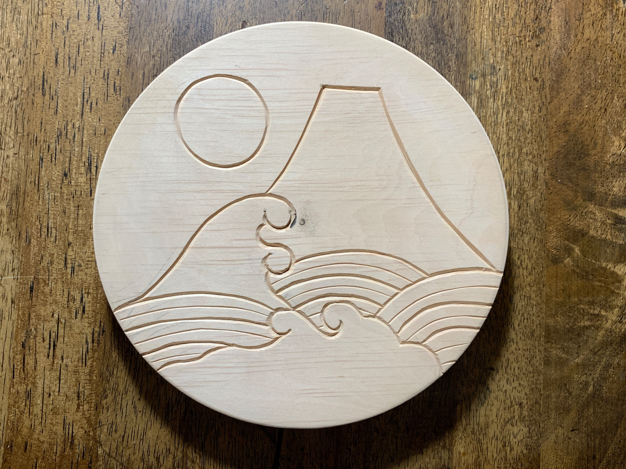 鎌倉彫大皿1皿制作体験♪】この道30年の伝統工芸士が教える、鎌倉彫