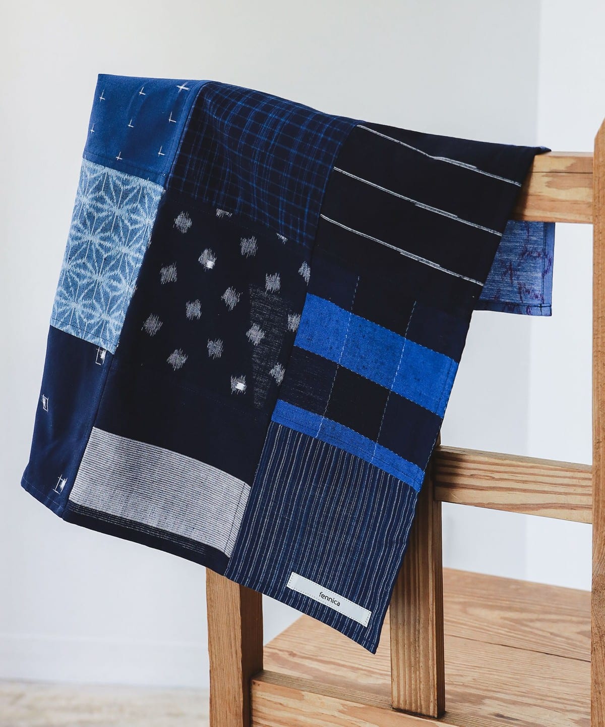 fennica（フェニカ）久留米絣 パッチワークバンダナクロス（インテリア