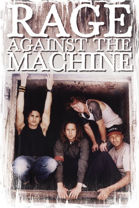 Poster Rage against the machinE - framed | Wall Art | 3+1 FREE