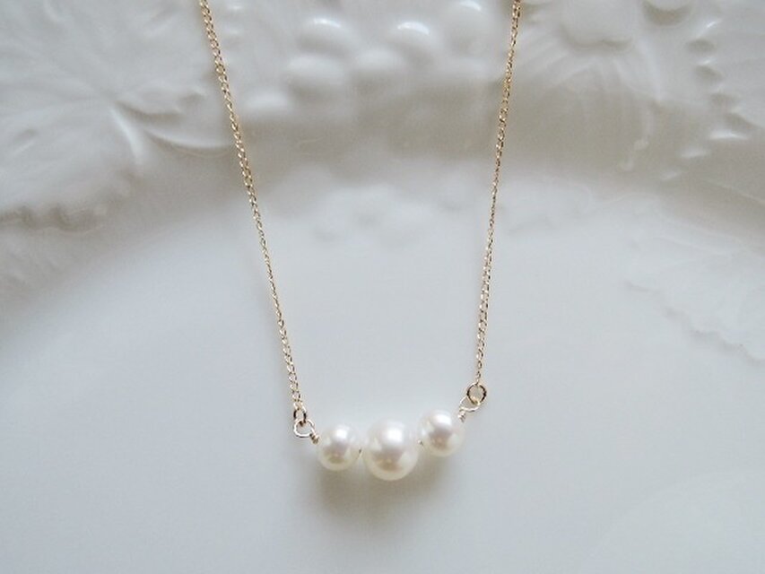 ☆14kgf☆淡水パールネックレス（440） | iichi 日々の暮らしを