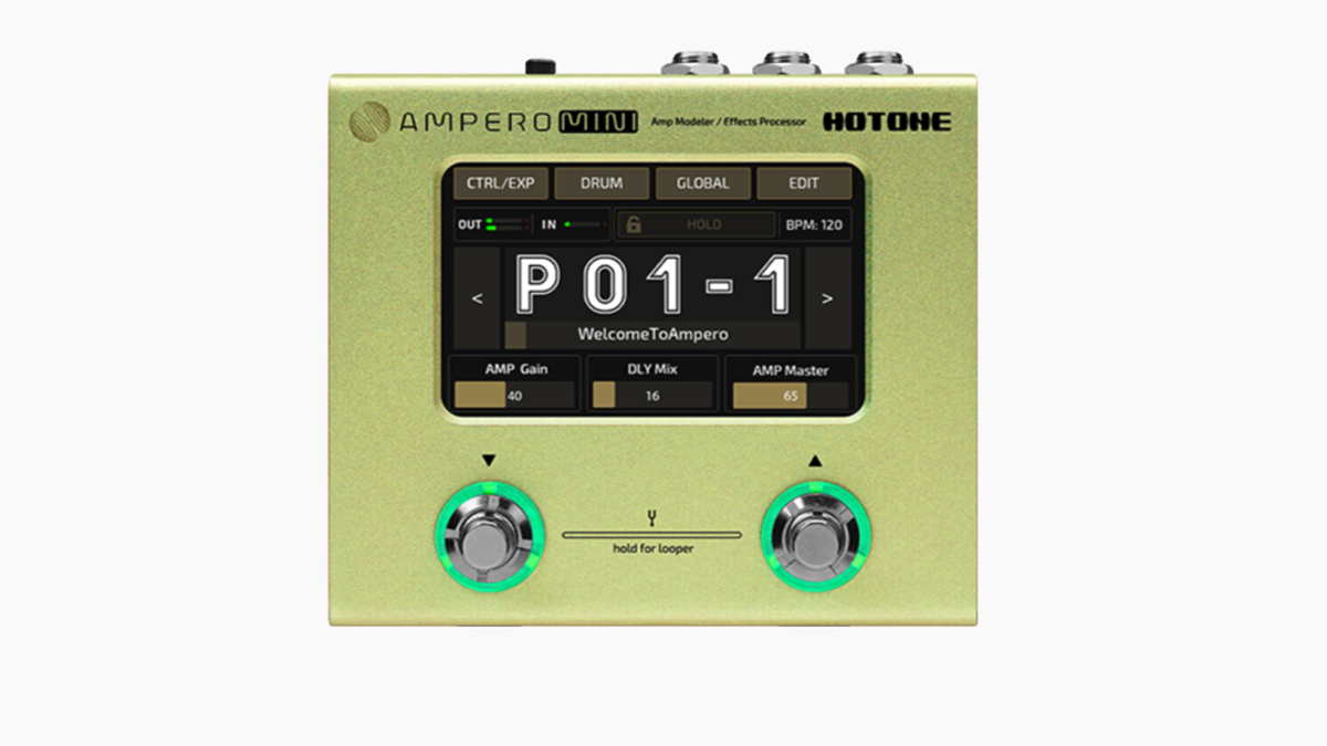 Hotone unveils the palm-sized Ampero Mini – and at $255 it might