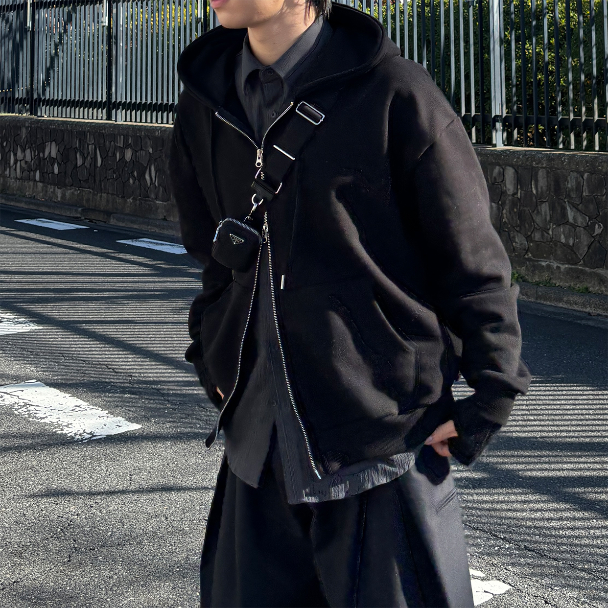 ユニセックス) ダブルジップパーカー | ファッション通販サイト NUGU