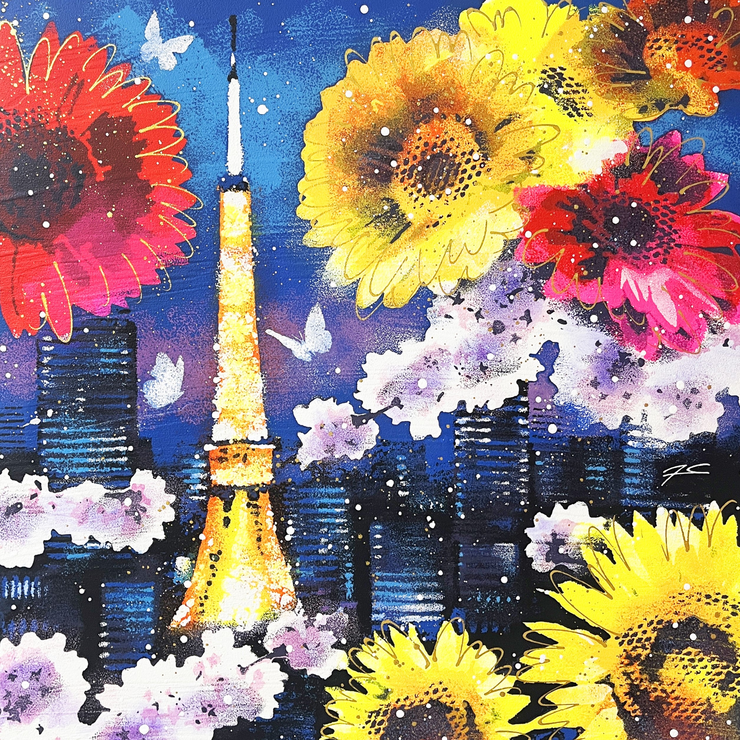 さとうたけし展 「ローラーアートの世界2024」 - Gallery Ueda