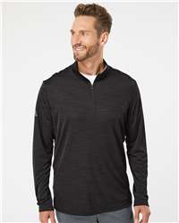 adidas A475 Men's Light Mélange 1/4-Zip Pullover | S&S