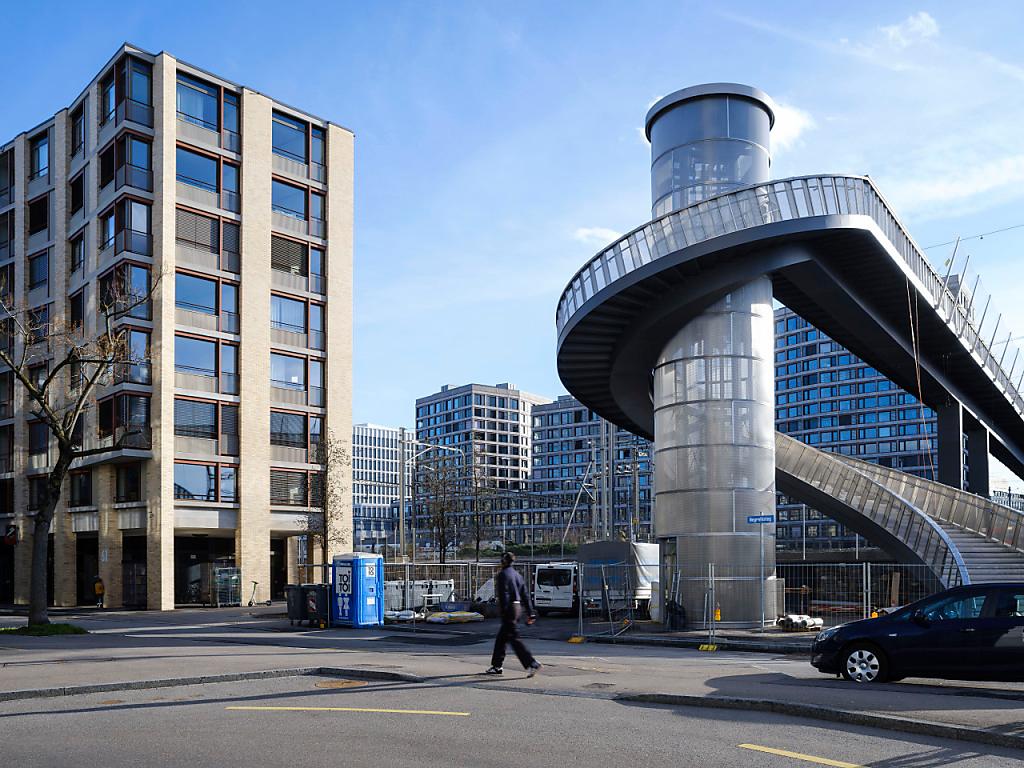 Der Negrellisteg beim Zürcher Hauptbahnhof ist fertig