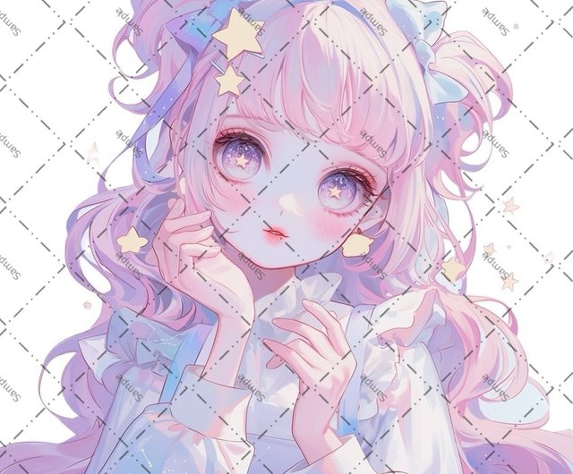 original sticker no.1935 人物ステッカー オリジナルステッカー