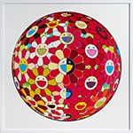 村上 隆 Takashi Murakami フラワーボール レッド (3D) 魔笛 | ONLINE