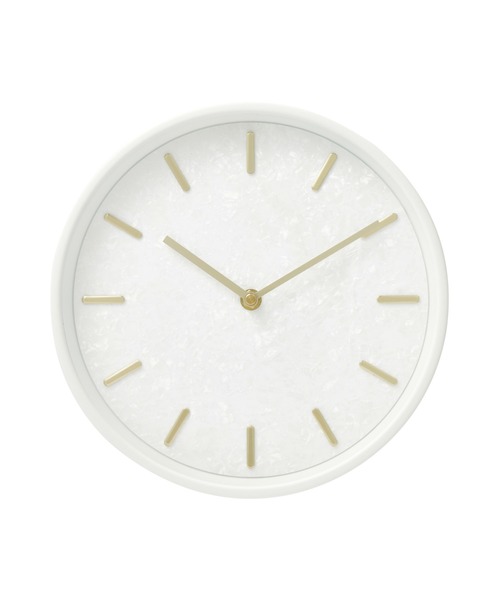 スパークル ウォールクロック ホワイト（掛け時計）｜Francfranc
