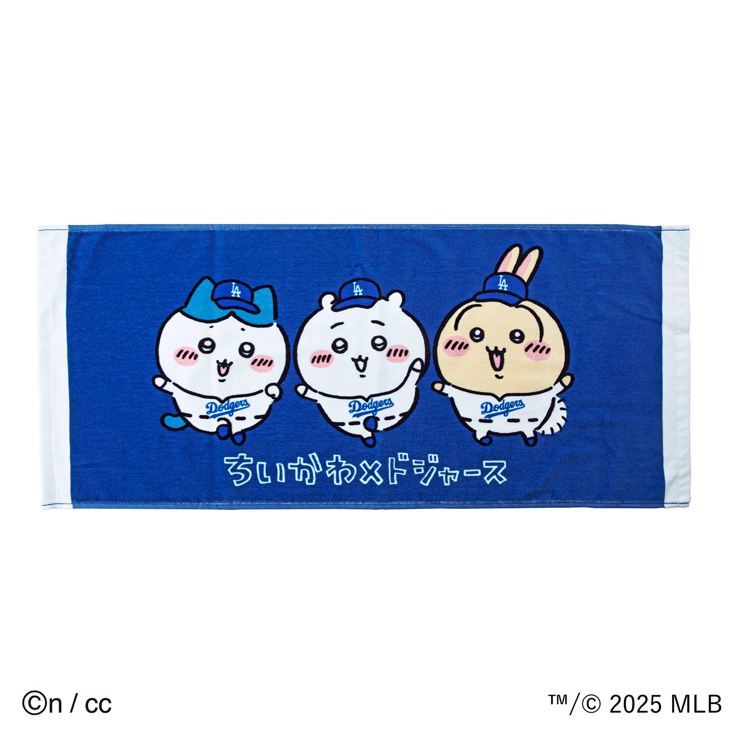 ちいかわ×MLB TOKYO SERIES フェイスタオル（ドジャース） | ちいかわ