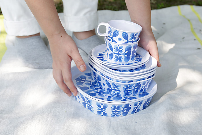 復刻版】スティグ・リンドベリ/BLUES/プレート(L) COMFOTA 北欧雑貨店