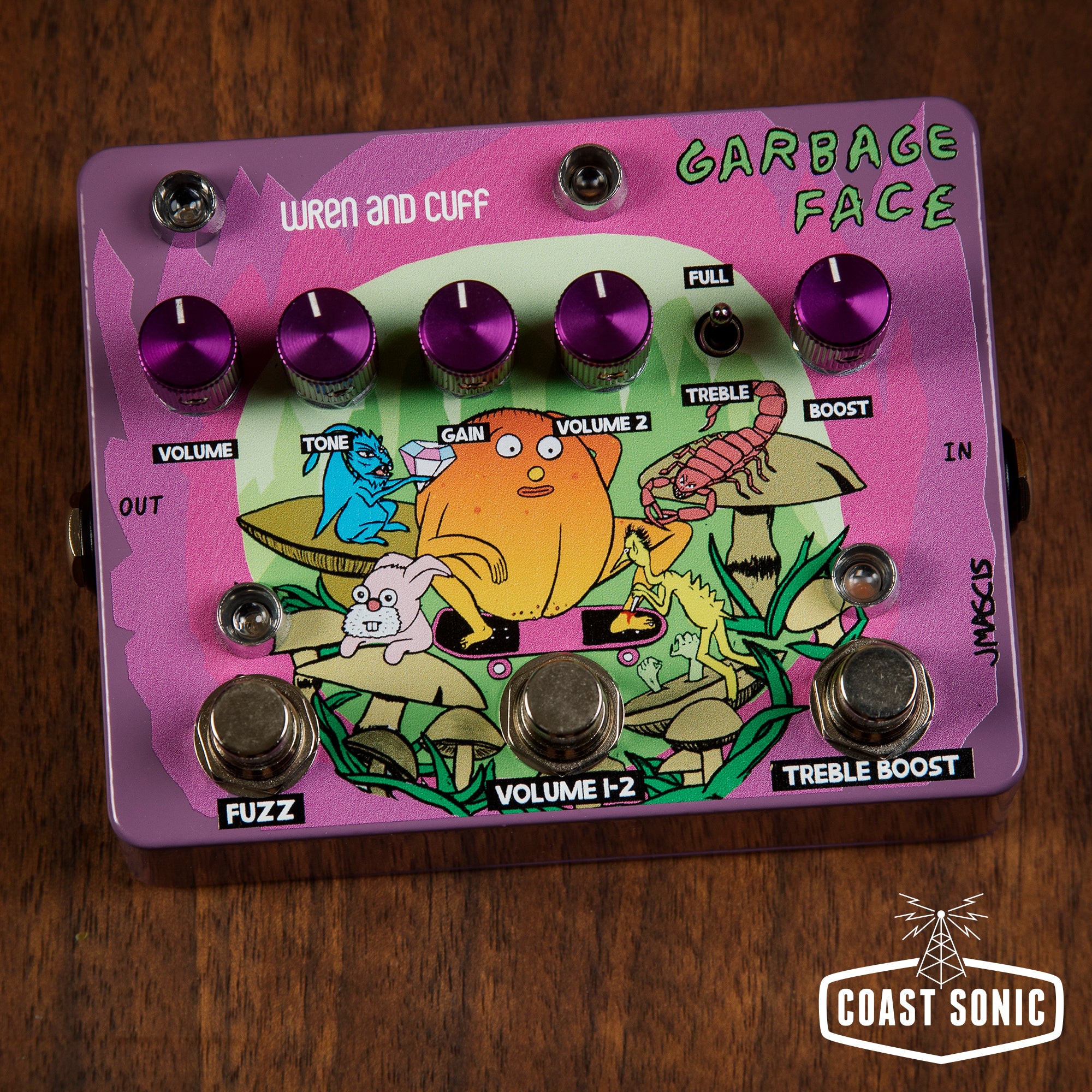 Wren and Cuff Garbage Face – Coast Sonic