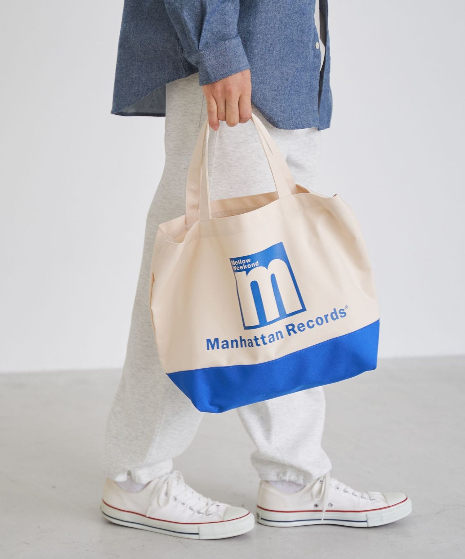ManhattanRecords（マンハッタンレコード）別注2WAYトートバッグ