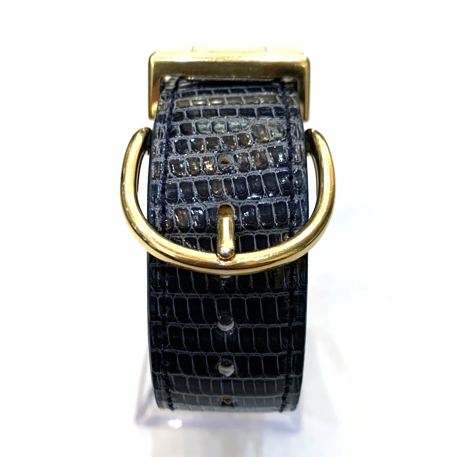 トキオクマガイ 交換用時計ベルトオーダー｜リザード ネイビー