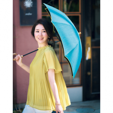 BICHERIE.]100%完全遮光 晴雨兼用 折りたたみ日傘 2段タイプ 50cm