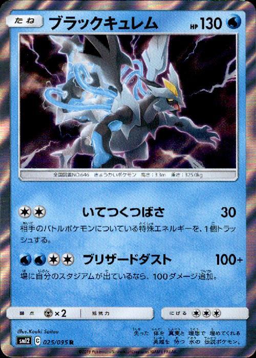 ブラックキュレム(025/095 R) | R | ドラゴンスター | ポケモンカード