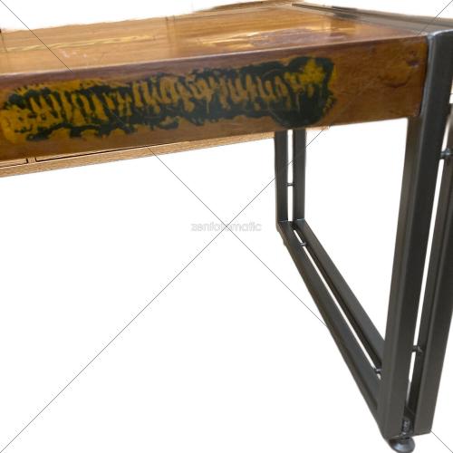 d-Bodhi (ディーボディ) ローテーブル ブラウン×ブラック FERUM