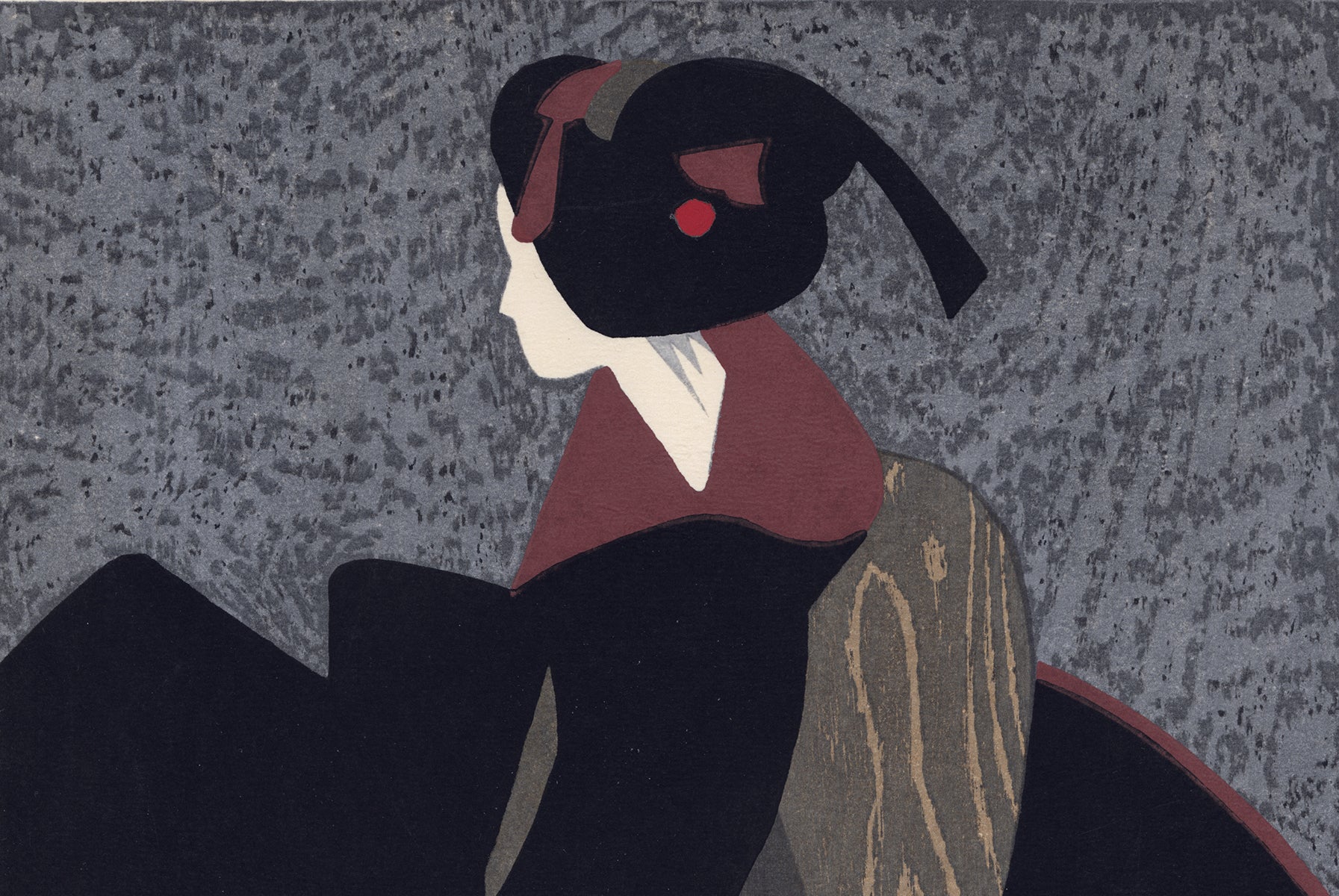 斎藤清：京都舞子（2）（販売） – Egenolf Gallery Japanese Prints