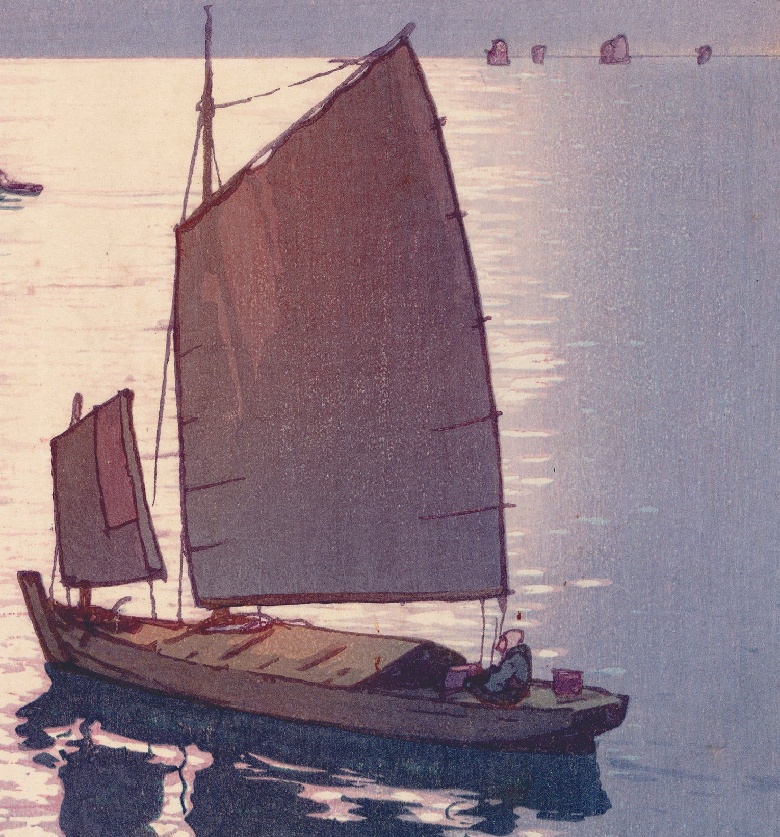 吉田博 吉田博:Calm Wind 風静 (Sold) – Egenolf Gallery Japanese Prints