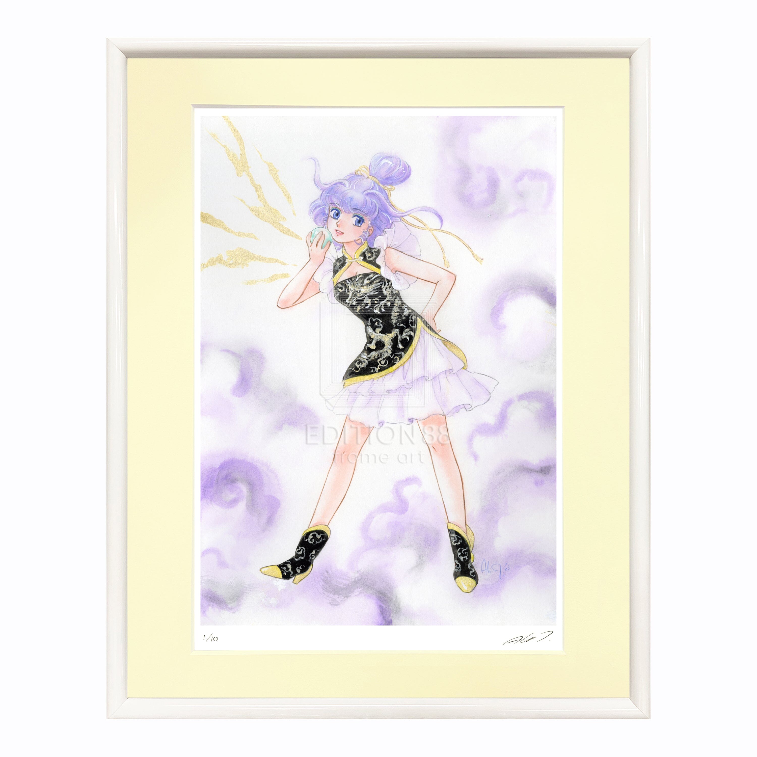 魔法の天使 クリィミーマミ」88グラフ「如意宝珠」 /高田明美（直筆