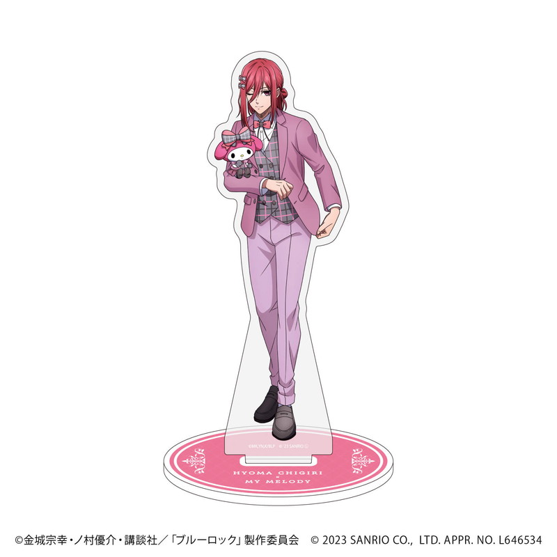 キャラアクリルフィギュア「TVアニメ『ブルーロック』×サンリオ