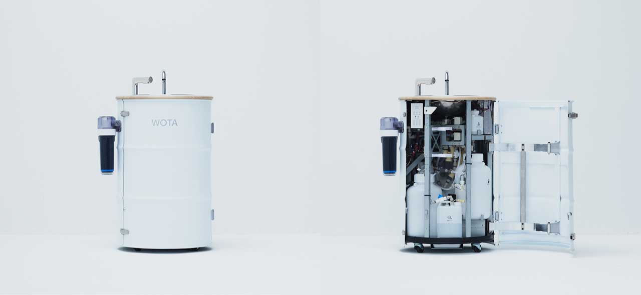 いつでもどこでも手洗いを！ 新型コロナウイルスまでも取り除く循環式