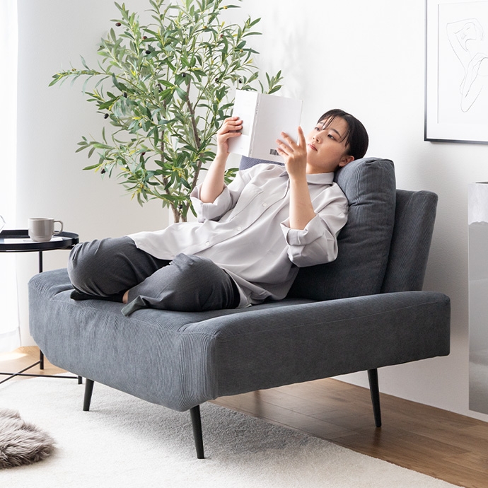 幅109cm】Cattleya 1人掛けワイドソファ | インテリア家具の卸・仕入れ