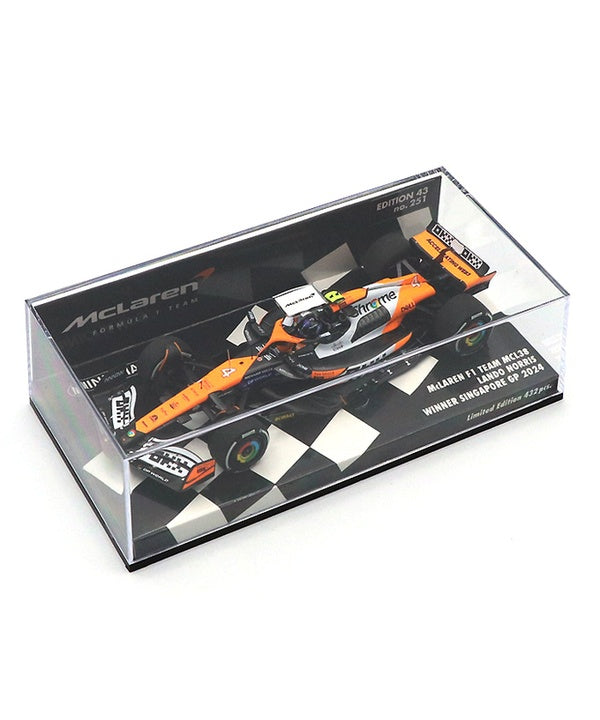 マクラーレン F1 チーム MCL38 ランド・ノリス 2024年 シンガポールGP