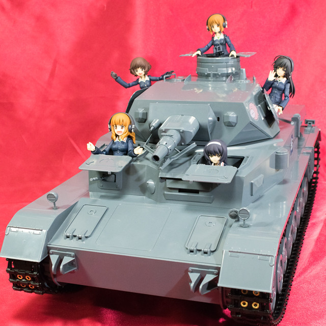 レビュー figma Vehicles IV号戦車D型 本戦仕様（ガールズ＆パンツァー