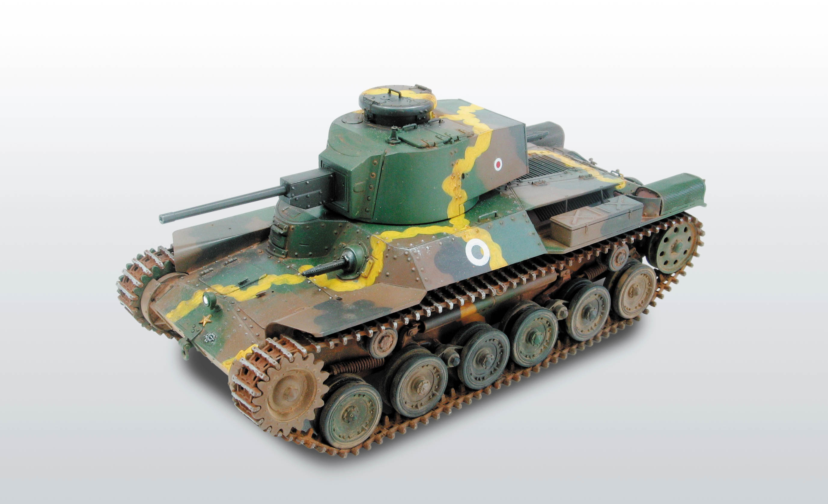 1/35 九七式中戦車[新砲塔チハ]前期車台