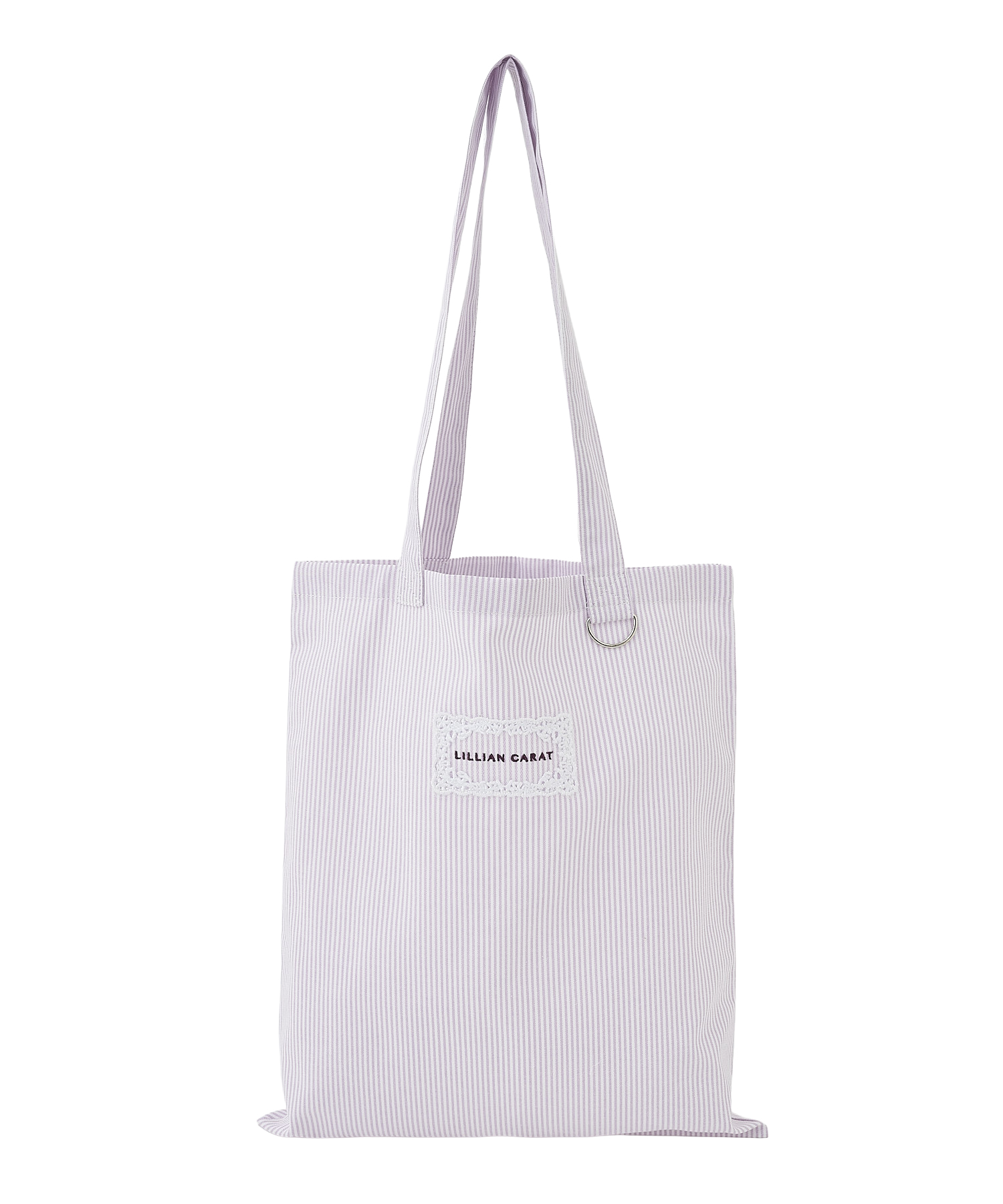 Dカン付きストライプトートバッグ｜PETAL ONLINE（ペタルオンライン）