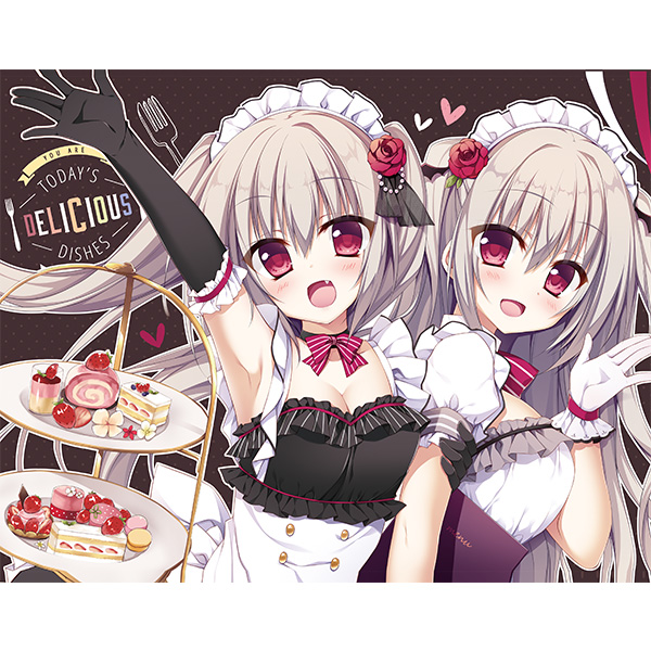 茉宮 祈芹キャンバスアート・ルリ＆リリア01 :: flagments