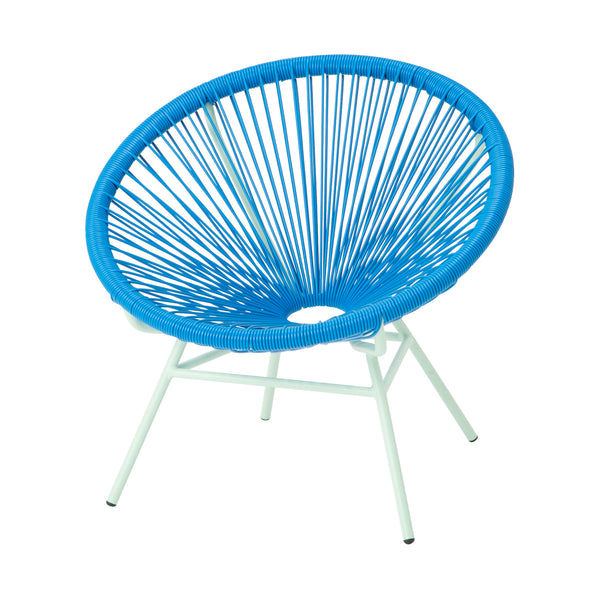 ロータス パーソナルチェア ブルー×ライトグリーン | Francfranc