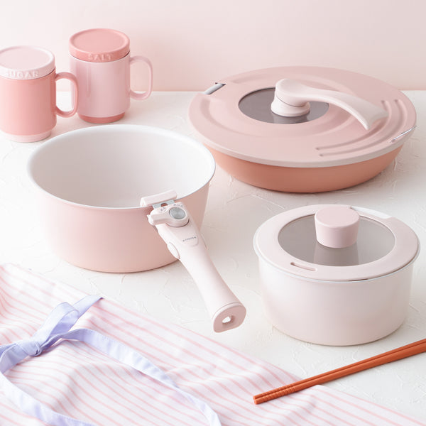 GO TABLE 鍋・フライパンバラエティ6点セット ピンク | Francfranc