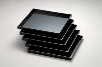 懐石膳（かいせきぜん）折敷（おしき）5客 樹脂ウレタン塗り | 茶道具