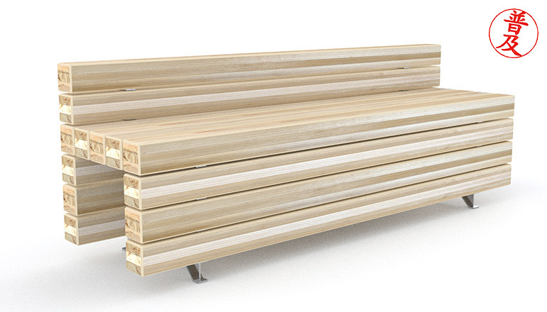 天然木材・角材ベンチ | ベンチ | 製品情報 | 風憩セコロ
